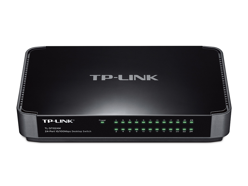 Switch de Escritorio TP-Link 24 Puertos 10/100 N/P: TL-SF1024M - PC Mania
