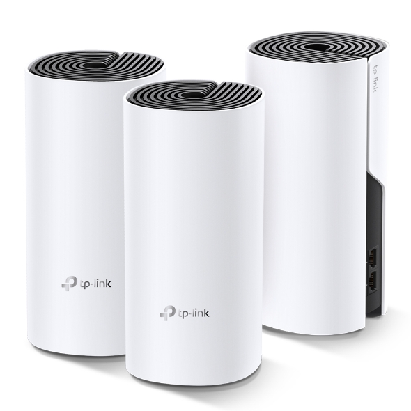 Sistema WiFi en Malla Doble Banda 1200Mbps Gigabit Mod. DECO M4 (3 PACK) - PC Mania