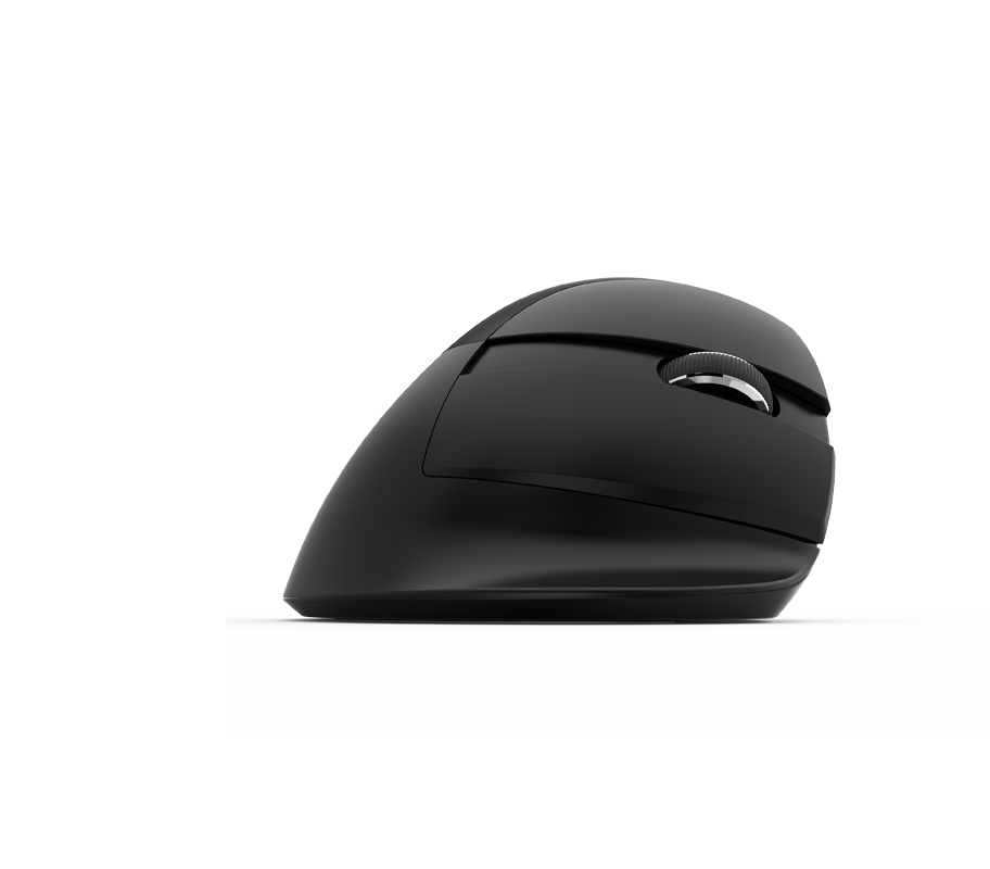 Mouse Óptico Mini Delux Ergonómico Vertical USB Gris Mod. M618MINI GX - PC Mania
