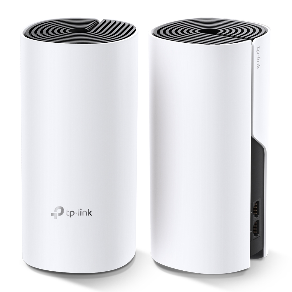 Sistema WiFi en Malla Doble Banda 1200Mbps Gigabit Mod. DECO M4 (2 PACK) - PC Mania