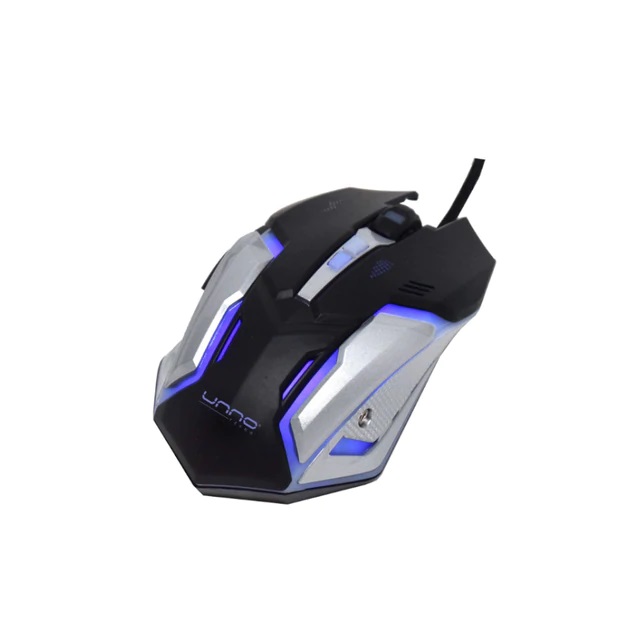 Mouse Óptico Unno Tekno USB Brave Gaming N/P: MS6610BK - PC Mania