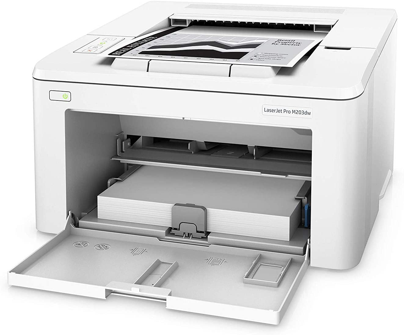 Impresora Monocromática HP LaserJet M203DW N/P: G3Q47A - PC Mania