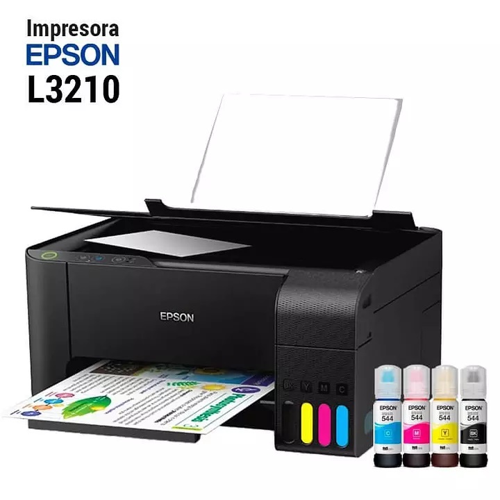Impresora Multifuncional a Color Epson L3210 N/P: C11CJ68301 - PC Mania