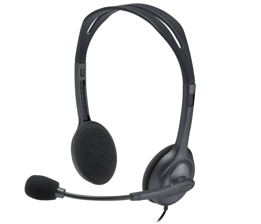 Audífonos con Micrófono Logitech H111 Estéreo N/P: 981-000612 - PC Mania