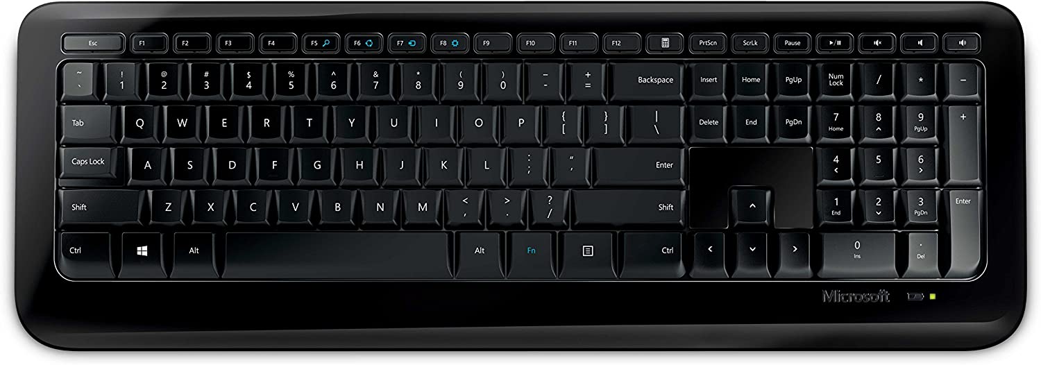 Teclado Microsoft Inalámbrico 850 USB Español N/P: PZ3-00004 - PC Mania