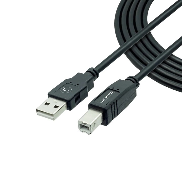 Cable USB de Impresora Unno Tekno 1,8 Mts. N/P: CB4006BK - PC Mania