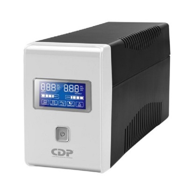 UPS CDP Smart 751 750VA/350W/120V/LCD/AVR/6 Tomas Mod. R-SMART751 - PC Mania