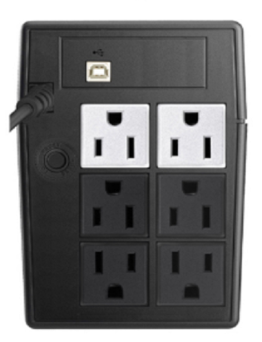 UPS CDP Smart 751 750VA/350W/120V/LCD/AVR/6 Tomas Mod. R-SMART751 - PC Mania