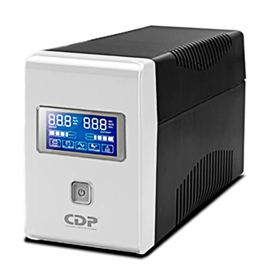 UPS CDP Smart1010 1000VA/500W/120V/LCD/AVR/6 Tomas Mod. R-SMART1010 - PC Mania