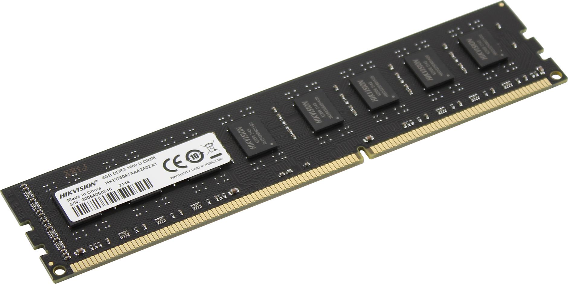Memoria RAM Hikvision 4GB 1600Mhz DDR3 CL11 Desktop N/P: HKED3041AAA2A0ZA1 - PC Mania