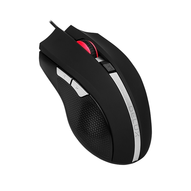 Mouse Óptico Delux USB 7 Botones Mod. M516BU - PC Mania