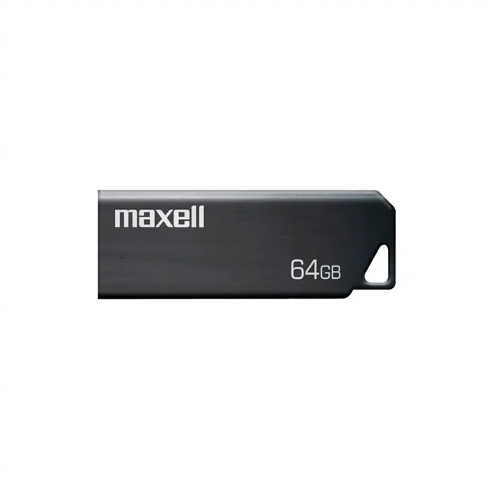 Pen Drive Maxell USB METAL 64GB USB 3.0 Negro N/P: 348404 - PC Mania