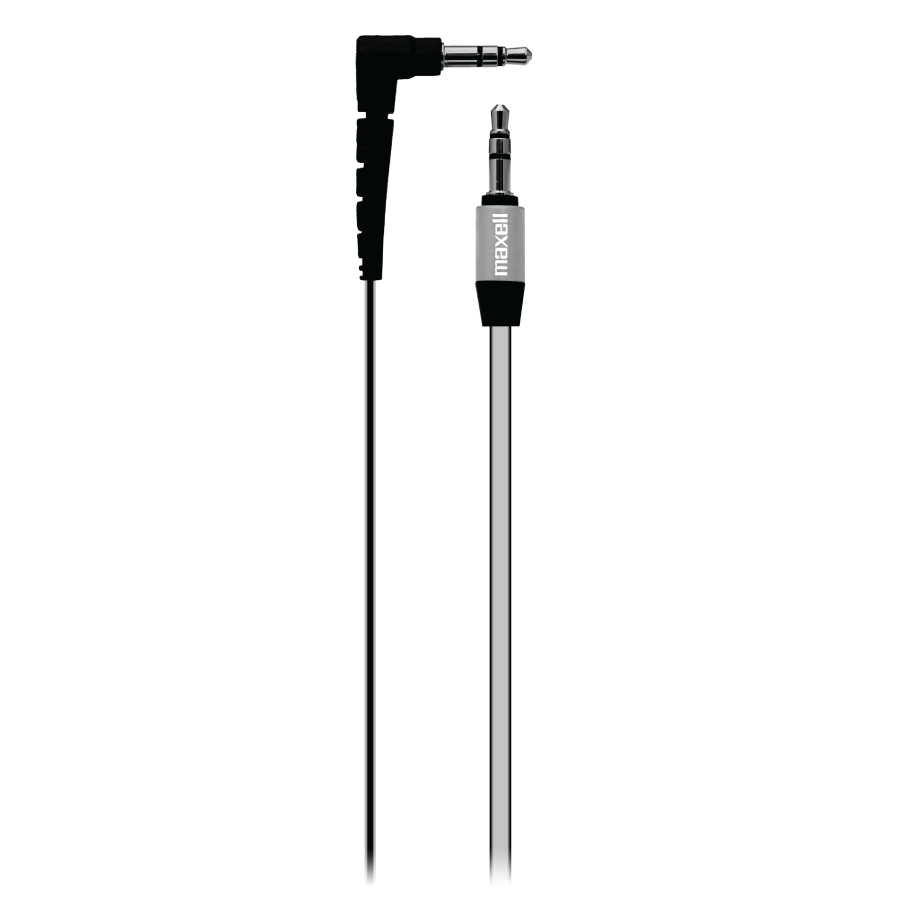 Cable Auxiliar Maxell AUD-500 1.2MTS. Flat Audio 3,5mm N/P: 347627 - PC Mania