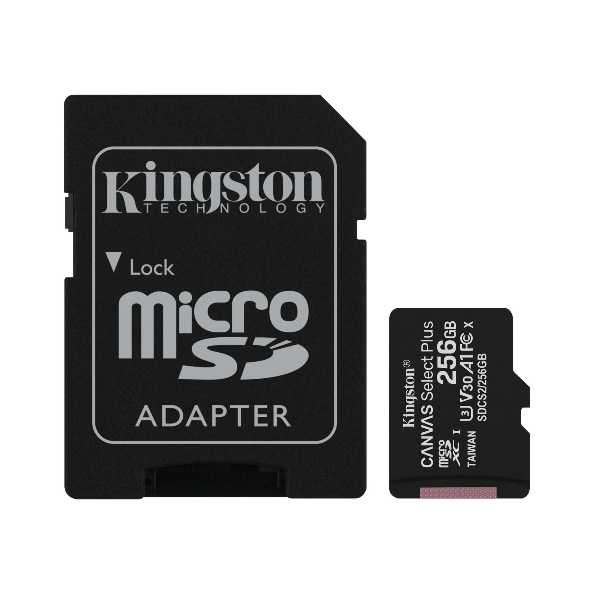 Memoria Micro SD 256GB Kingston Canva Select Clase 10 N/P: SDCS2-256GB-TW - PC Mania
