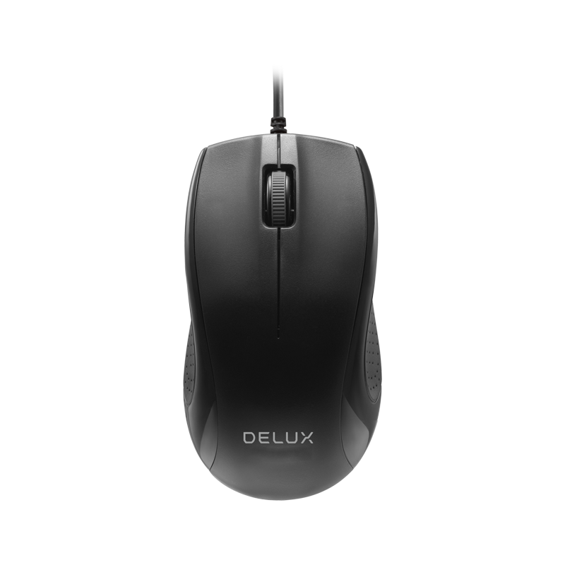 Mouse Óptico Delux USB 3 Botones Mod. M375 - PC Mania