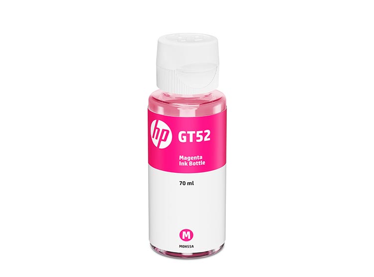 Botella de Tinta Magenta HP 70 ML GT52 N/P: M0H55AL - PC Mania