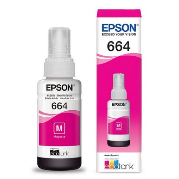 Botella de Tinta Magenta Epson N/P: T664320-AL - PC Mania