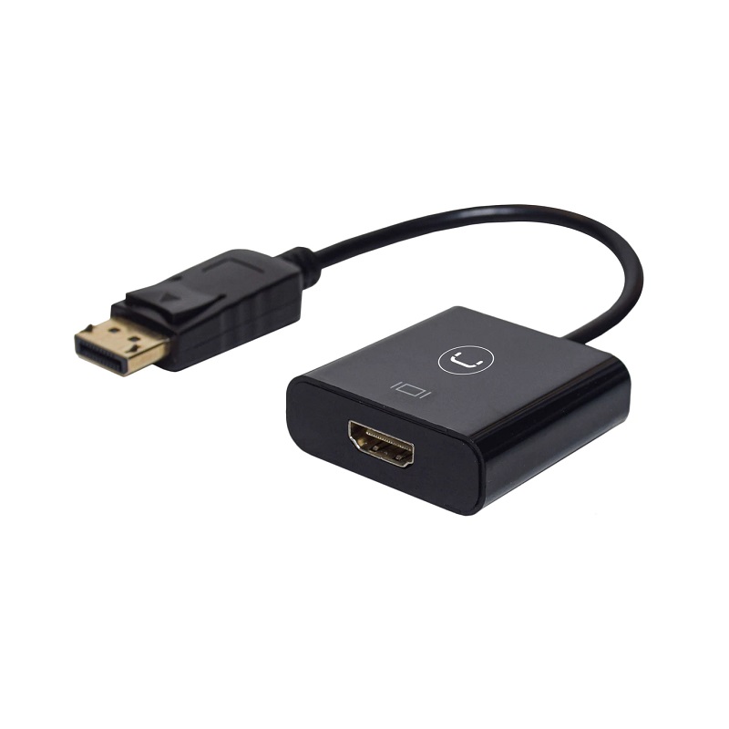 Adaptador Unno Tekno Display Port Macho a HDMI Hembra N/P: AD3004BK - PC Mania