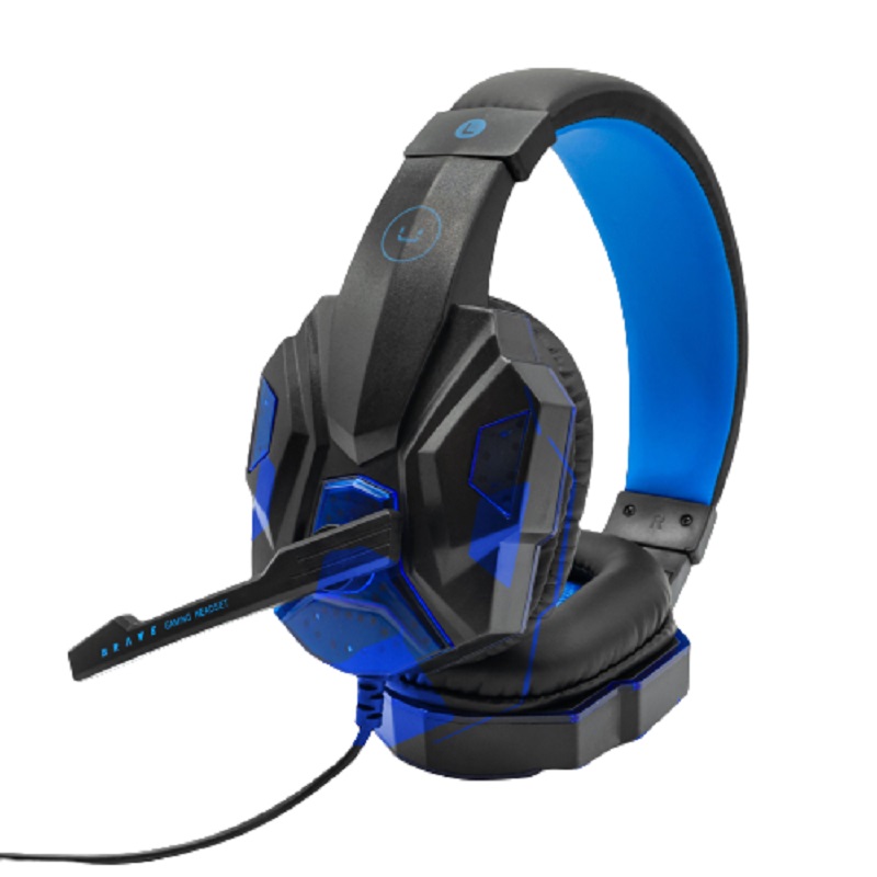 Audífonos con Micrófono Unno Tekno Gaming USB N/P: HS7230BL - PC Mania