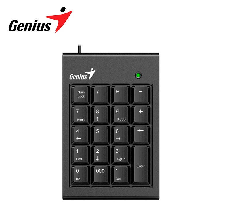 Teclado Genius NUMPAD 100 USB P/N: 31300016400 - PC Mania