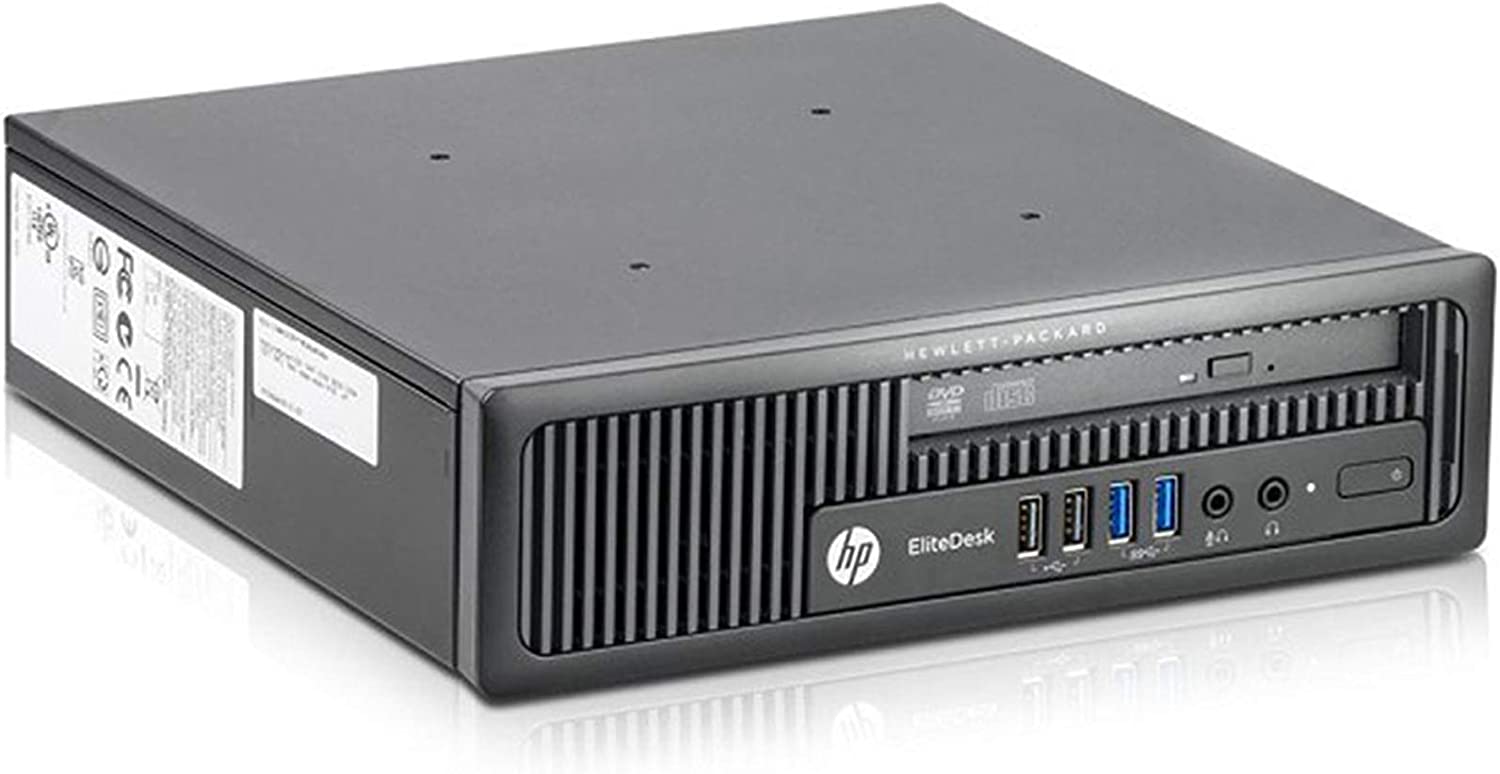 HP USFF Elitedesk 800 G1 i5-4570S 8gb 256gb SDD Win 10 Pro (Refurbished) - PC Mania