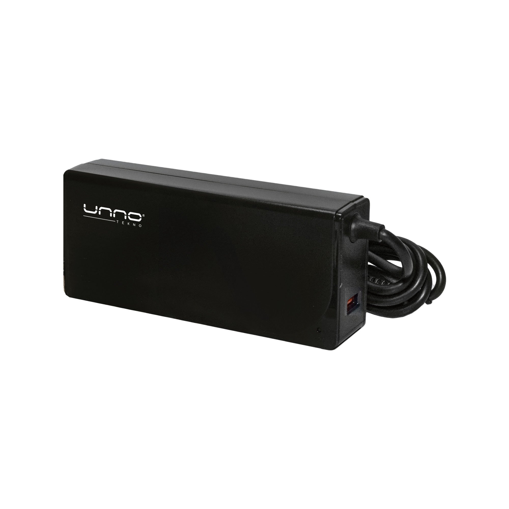 Cargador Universal Unno Tekno para Laptop 110 - 240 Volt. N/P: PW5291BK - PC Mania