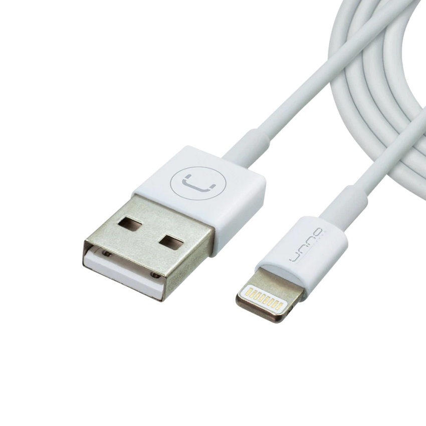 Cable Lightning Unno Tekno 1Mt. Blanco N/P: CB4053WT - PC Mania