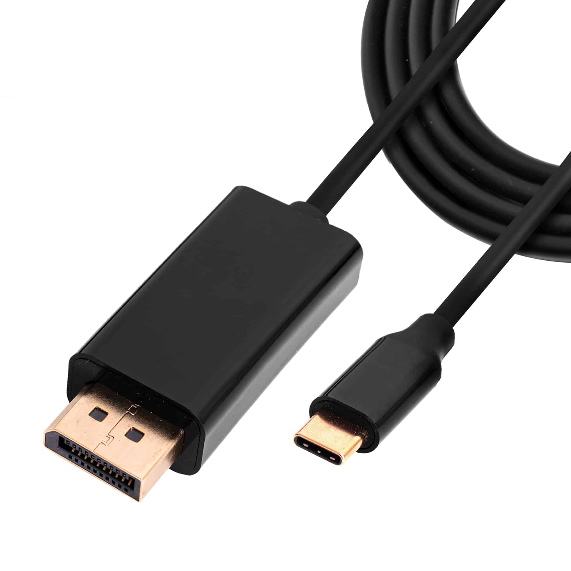 Cable Unno Tekno Tipo C a Displayport 4K 1.5 Mts. Negro N/P: CB4059BK - PC Mania