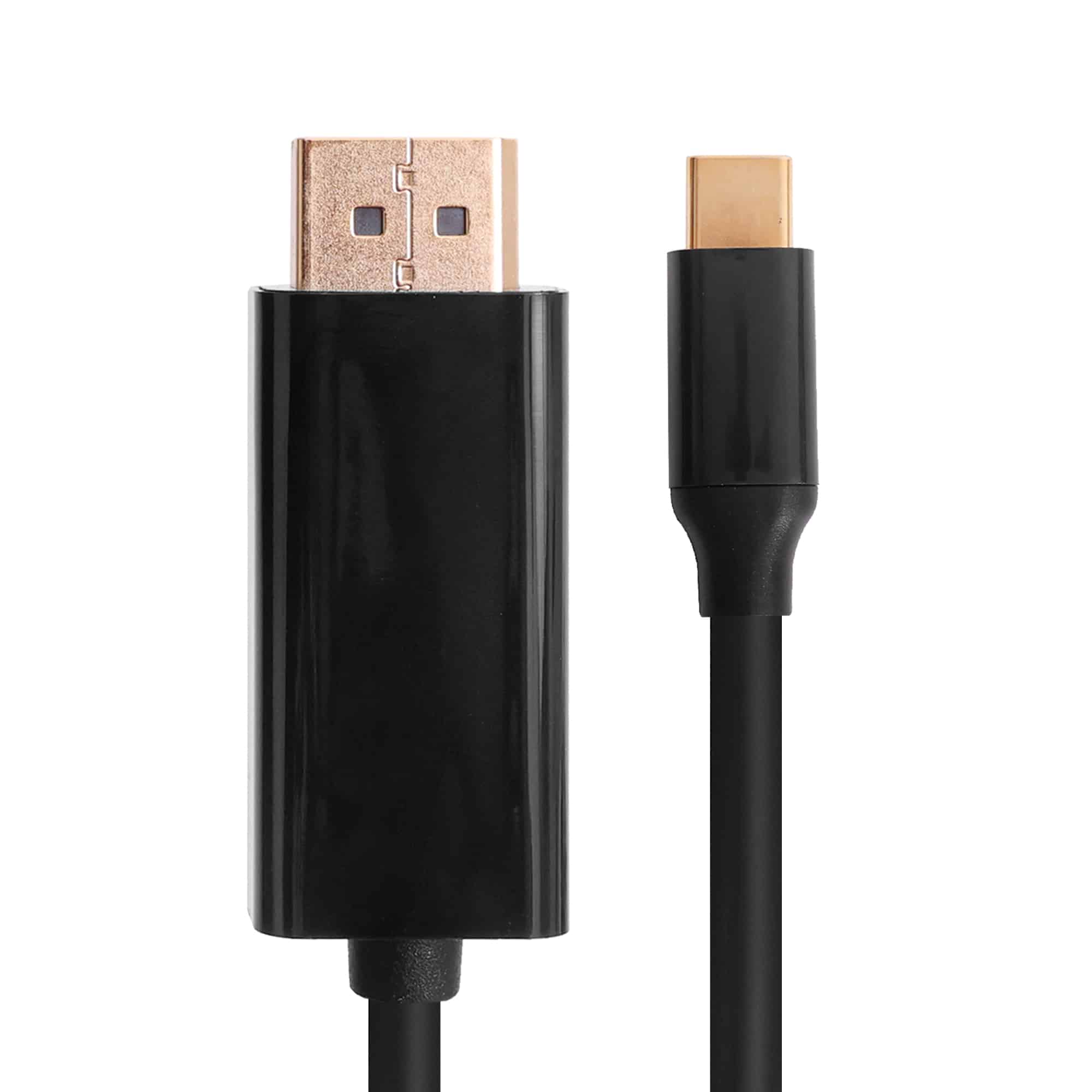 Cable Unno Tekno Tipo C a Displayport 4K 1.5 Mts. Negro N/P: CB4059BK - PC Mania