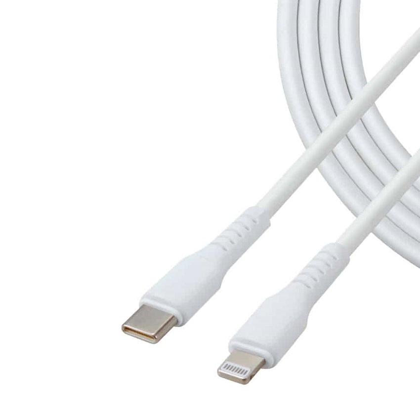 Cable Unno Tekno TIPO C a Lightning PD20W 1.5 Mts. Blanco N/P: CB4072WT - PC Mania