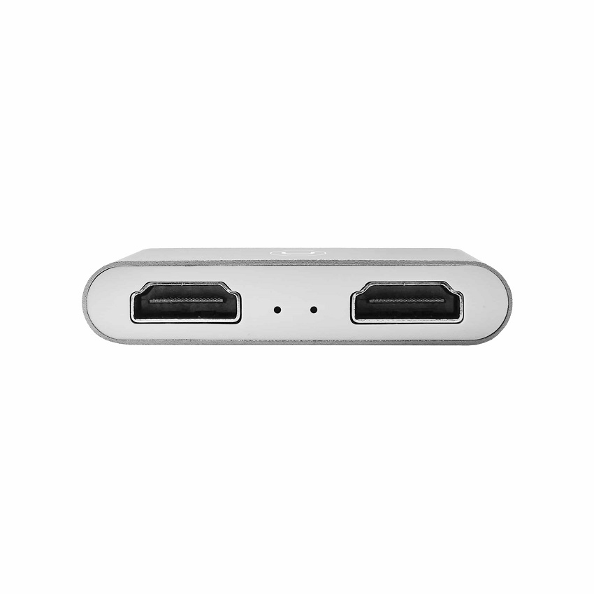 HUB Unno Tekno USB C a 2 HDMI Hembra N/P: HB1103SV - PC Mania
