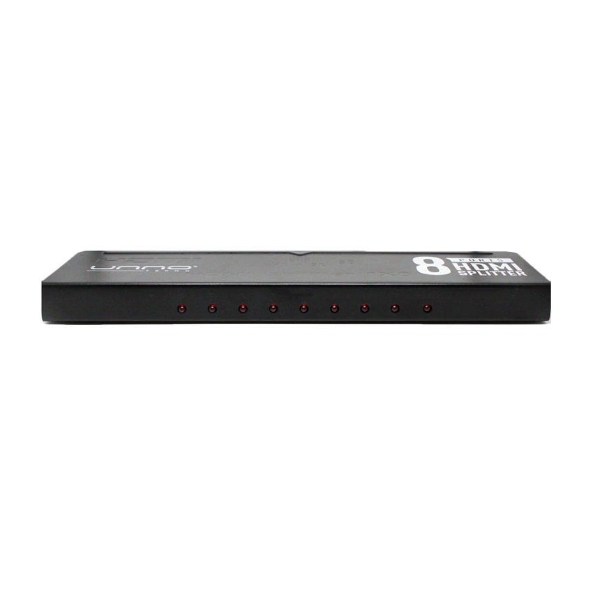 Splitter - Switch HDMI Unno Tekno 1 Puerto entrada 8 Puertos salida N/P: HB1206BK - PC Mania