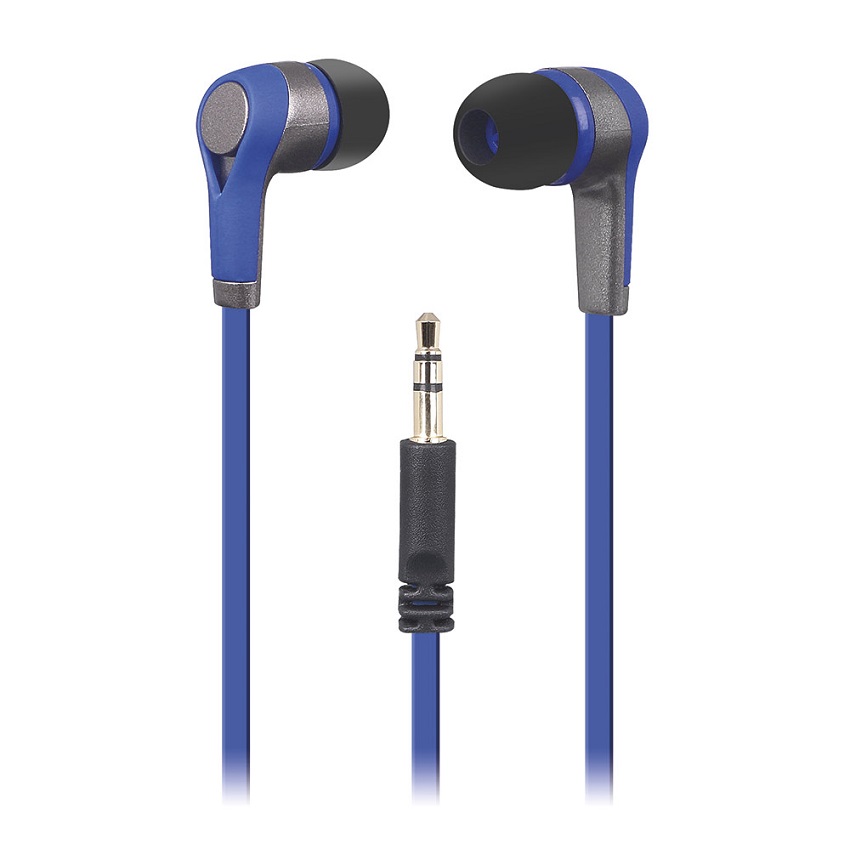 Audífonos Unno Tekno Rockbuds 3.5 Estéreo Azul N/P: HS7003BL - PC Mania