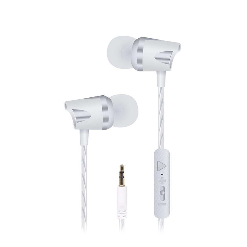 Audífonos Unno Tekno Soulbuds Mano Libre 3.5 mm Estéreo Plata N/P: HS7009SV - PC Mania