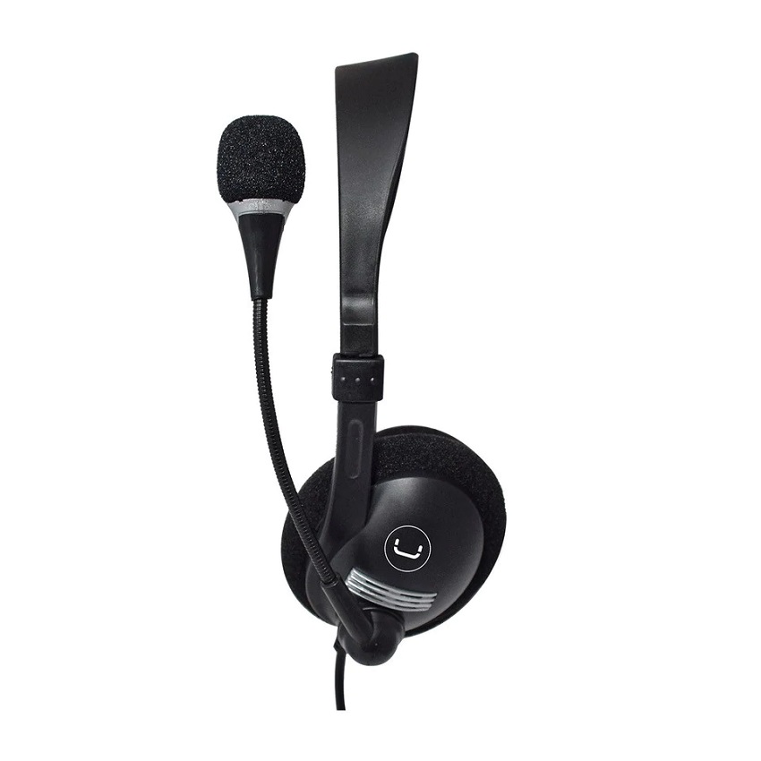 Audífonos Micrófono Unno Tekno ACE 5 Mano Libre USB Negro N/P: HS7205BK - PC Mania