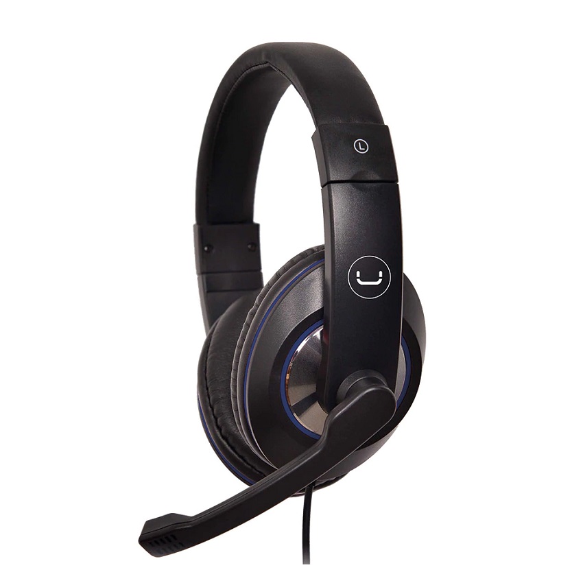 Audífonos Micrófono Unno Tekno ACE 12 Mano Libre 3.5 mm Azul N/P: HS7212BL - PC Mania