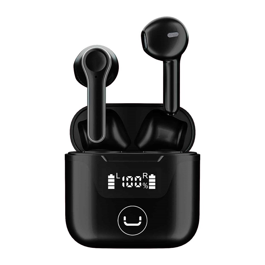 Audífonos Unno Tekno Hyper TWS Bluetooth Negro N/P: HS7507BK - PC Mania