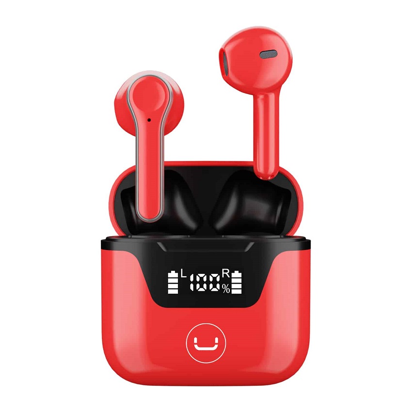 Audífonos Unno Tekno Hyper TWS Bluetooth Rojo N/P: HS7507RD - PC Mania