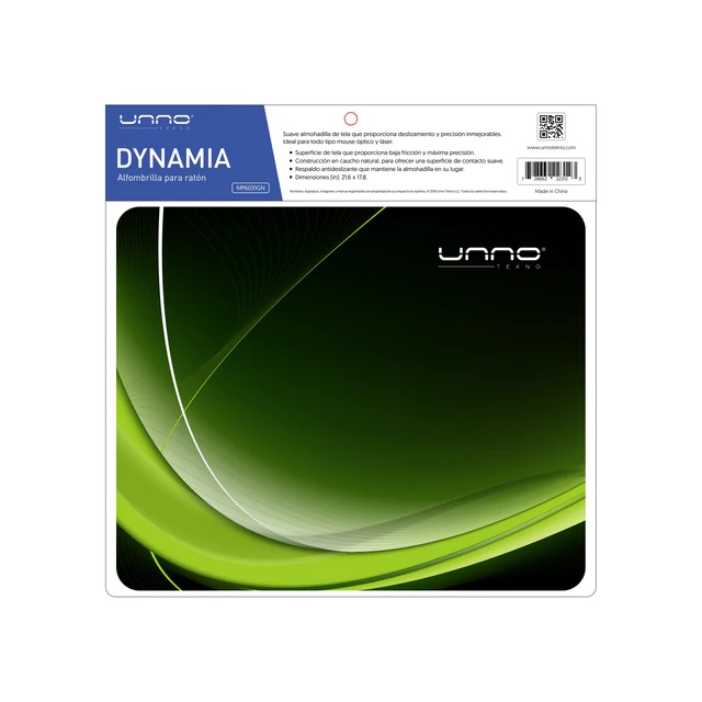 Mouse Pad Unno Tekno Dynamia Verde N/P: MP6031GN - PC Mania