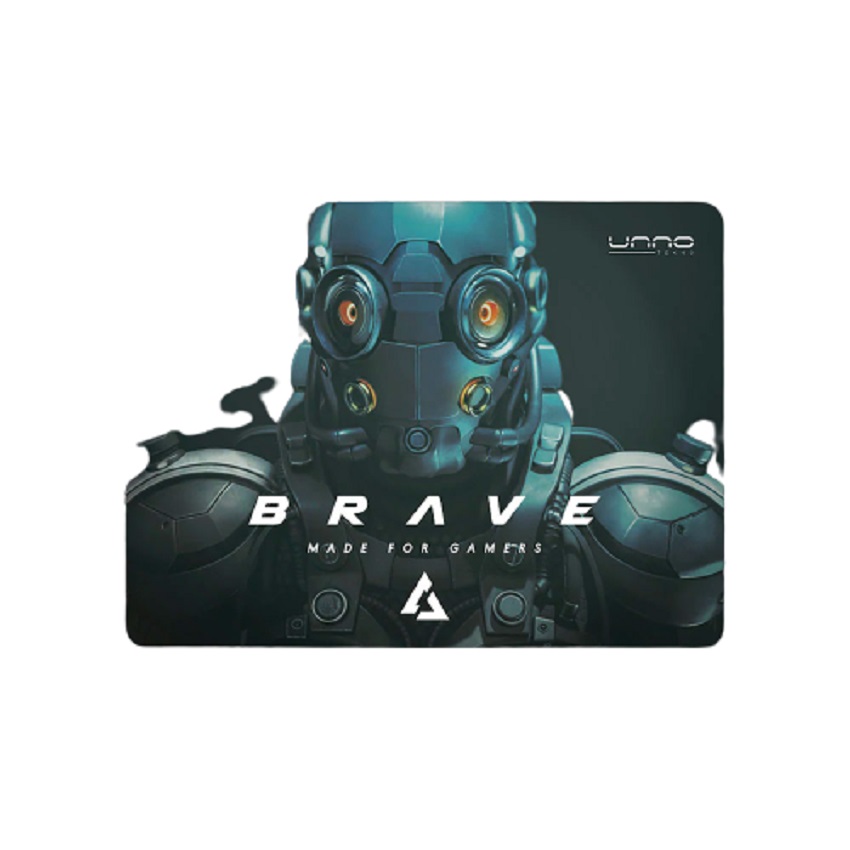 Mouse Pad Unno Tekno Brave Gaming Verde N/P: MP6051GN - PC Mania