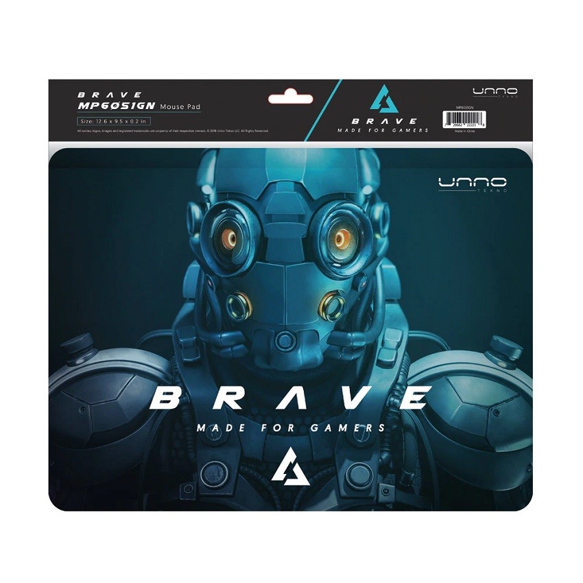 Mouse Pad Unno Tekno Brave Gaming Verde N/P: MP6051GN - PC Mania