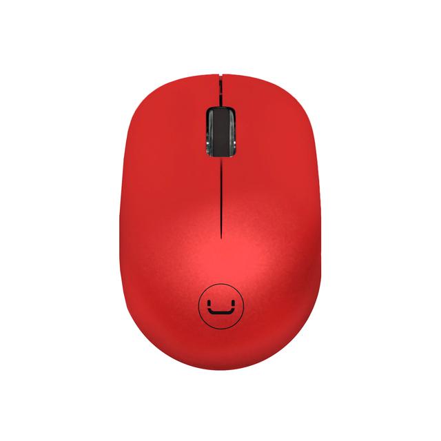 Mouse Óptico Unno Tekno USB Curve Inalámbrico Rojo N/P: MS6526RD - PC Mania