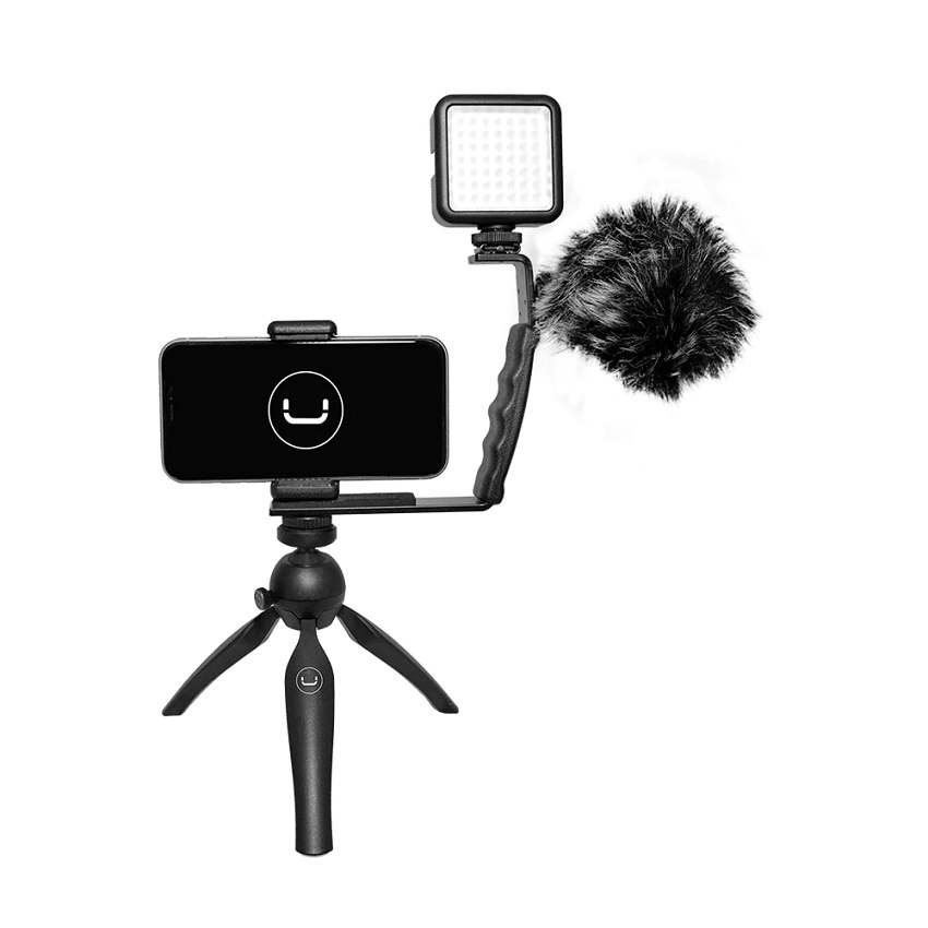 Base Influencer Unno Tekno Pro Vlogging KIT de luz Led 7.4