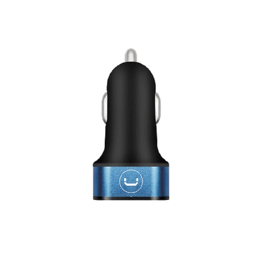 Cargador de Carro Unno Tekno 2*USB 12 V 3.4A Led Indicador N/P: PW5021BK - PC Mania