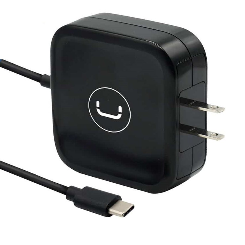 Cargador Unno Tekno USB C Carga Rápida 65W N/P: PW5293BK - PC Mania