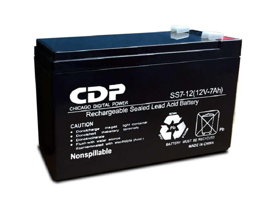 Batería CDP 12Volt. 7Ah para UPS N/P: SLB12-7 - PC Mania