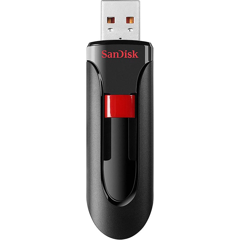 Pen Drive 128GB Sandisk Cruzer Blade 3.0 N/P: SDCZ600-128G-G35 - PC Mania