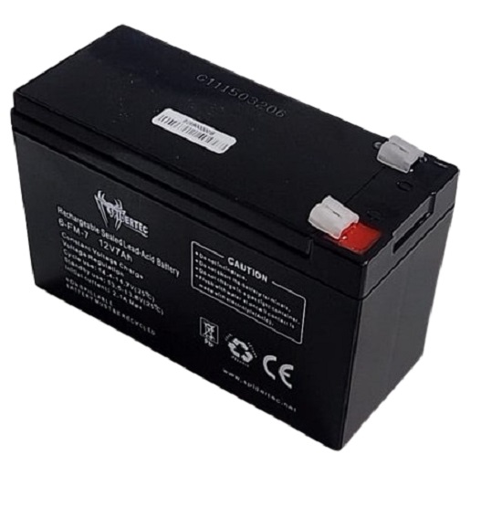 Batería Spidertec 12Volt. 7Ah para UPS N/P: 6-FM-7 - PC Mania
