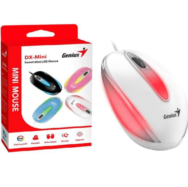 Mouse Genius DX-Mini Óptico Blanco N/P: 31010025401 - PC Mania