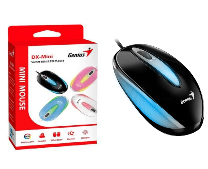 Mouse Genius DX-Mini Óptico Negro N/P: 31010025400 - PC Mania